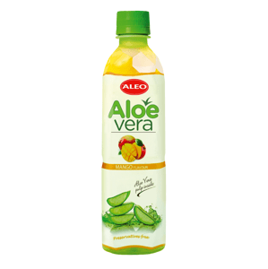 Aleo Aloe Vera drink příchuť Mango, 500 ml,