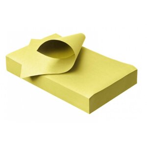 PURE papírové podložky na tácky (žluté), 250ks