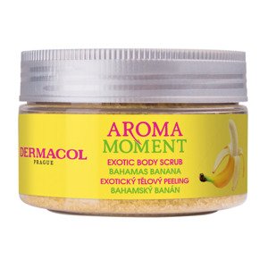 Dermacol Aroma Moment - tělový cukrový peeling – Bahamský banán