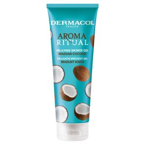 Dermacol - Aroma Ritual - sprchový gel - brazilský kokos - 250 ml