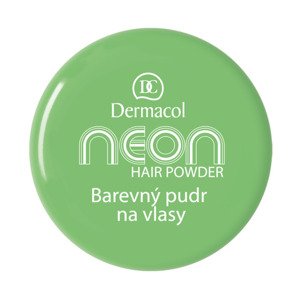 Dermacol - Barevný pudr na vlasy č.6 zelený - 2,2 g