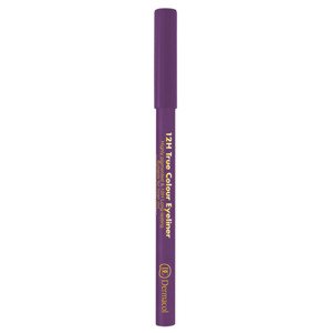 Dermacol - Dřevěná tužka na oči - Dlouhotrvající tužka na oči č.10 tmavě fialová - 4 g