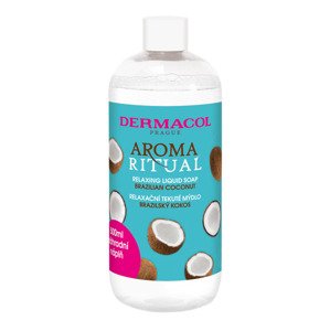 Dermacol - Náhradní náplň pro tekuté mýdlo - brazilský kokos - 500 ml