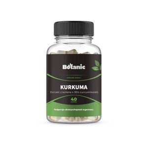 Kurkuma - Extrakt z kořene s 35% curcuminoidů v kapslích (Balení obsahuje: 40kap.)