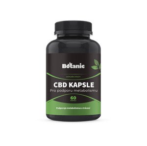 CBD Kapsle - Pro podporu metabolismu (Balení obsahuje: 60kap.)