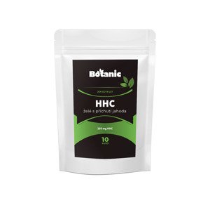 HHC želé - S příchutí jahody (Balení obsahuje: 10ks)