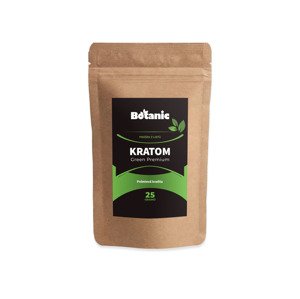 Kratom - Green Premium Prášek z listů (Balení obsahuje: 1ks, Varianta: 10 g - Základní balení)