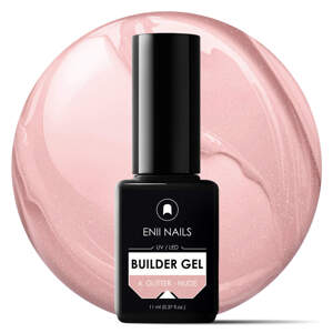 Builder gel v lahvičce 4. GLITTER-NUDE