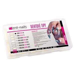 ENII-NAILS Cosmo square 200 ks - box Nehtové tipy