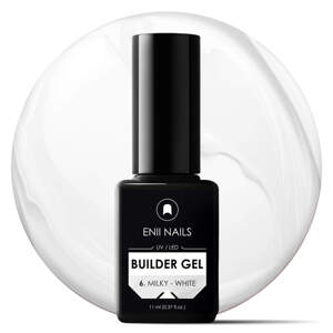 Builder gel v lahvičce 6. MILKY-WHITE