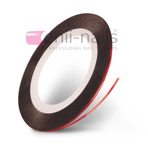 ENII-NAILS Nail art páska - červená, 1 mm