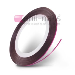 ENII-NAILS Nail art páska - růžová, 1 mm