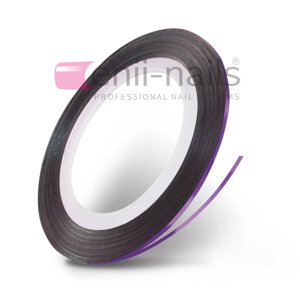 ENII-NAILS Nail art páska - fialová, 1 mm